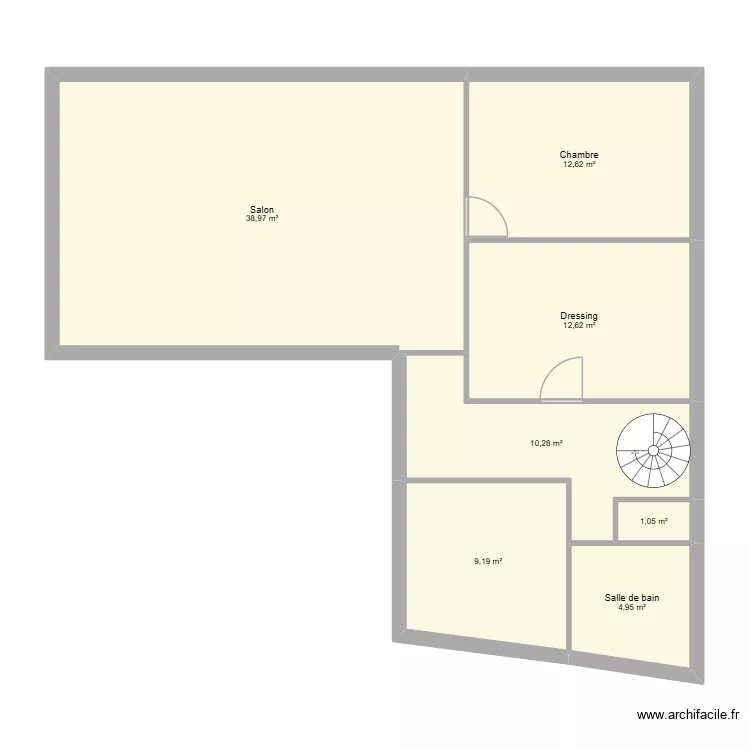 Maison Coulabin. Plan de 