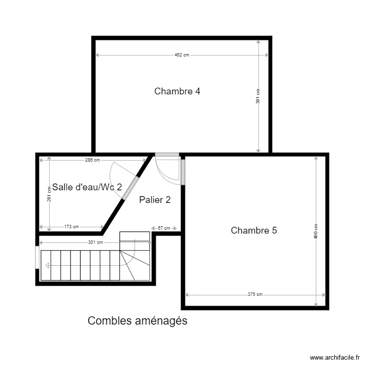 Combles KOROLEVA. Plan de 