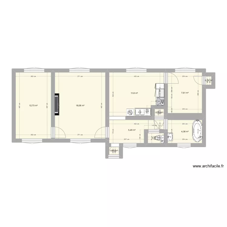 Appart1_Beau. Plan de Appart1_Beau. Plan de