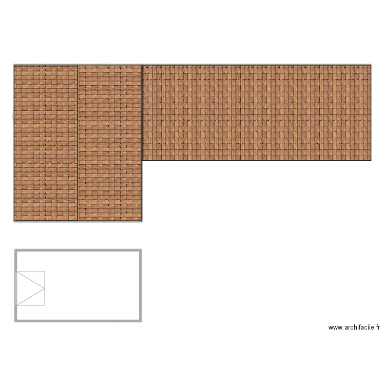 TAURAN R-1. Plan de 5 pièces et 224 m2