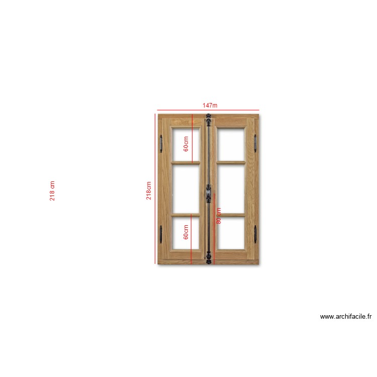 PARIS 17 FENETRE C. Plan de 0 pièce et 0 m2