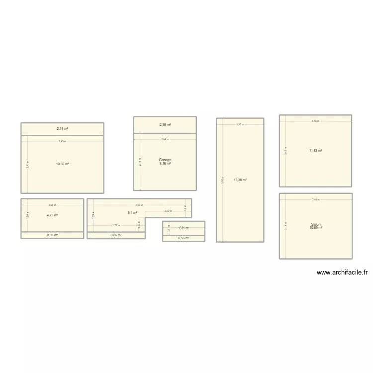 Ferr&eacute; - Questembert 1er. Plan de 13  et 75 m²