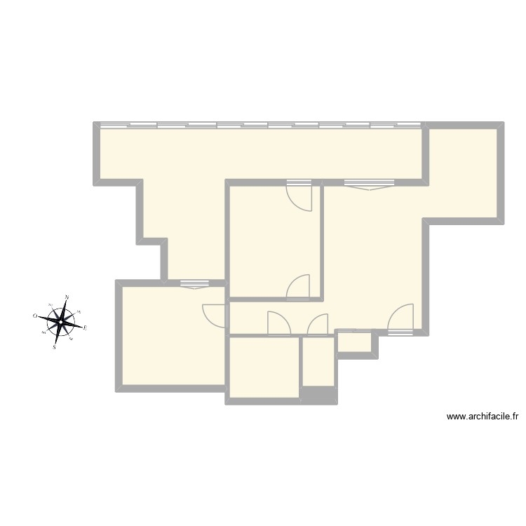 Salone Stefani. Plan de 0 pièce et 0 m2