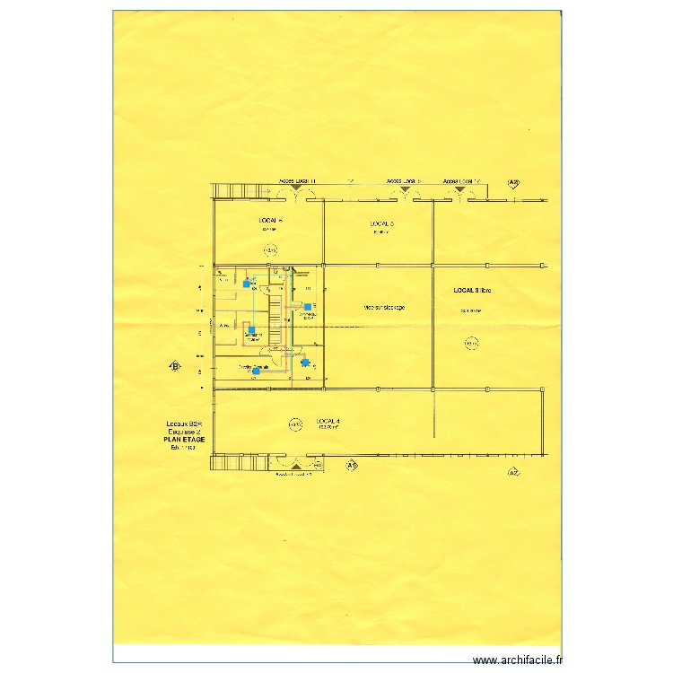 Plan d'implantation R+1. Plan de 0 pièce et 0 m2