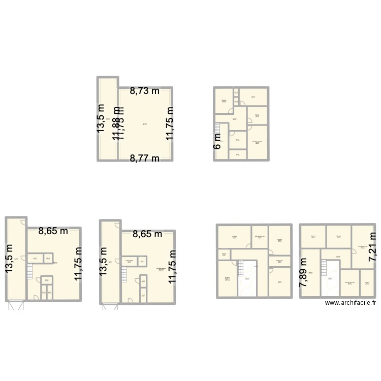 MAISON VITRY-SUR-ORNE. Plan de 31 pièces et 659 m2