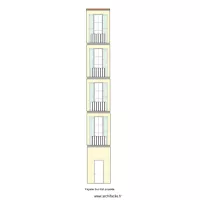 fa&ccedil;ade Sud Est projet&eacute;e 3