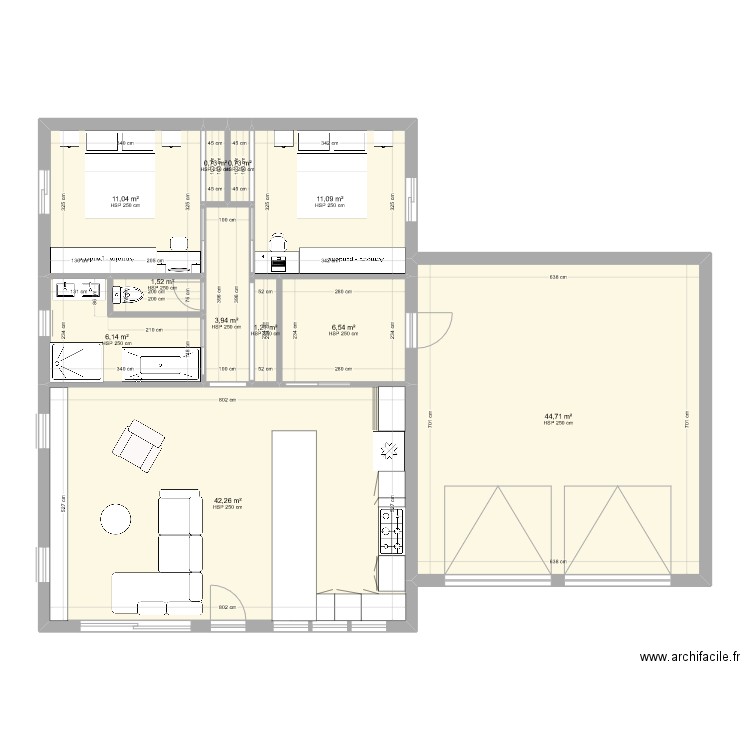 dream. Plan de 0 pièce et 0 m2