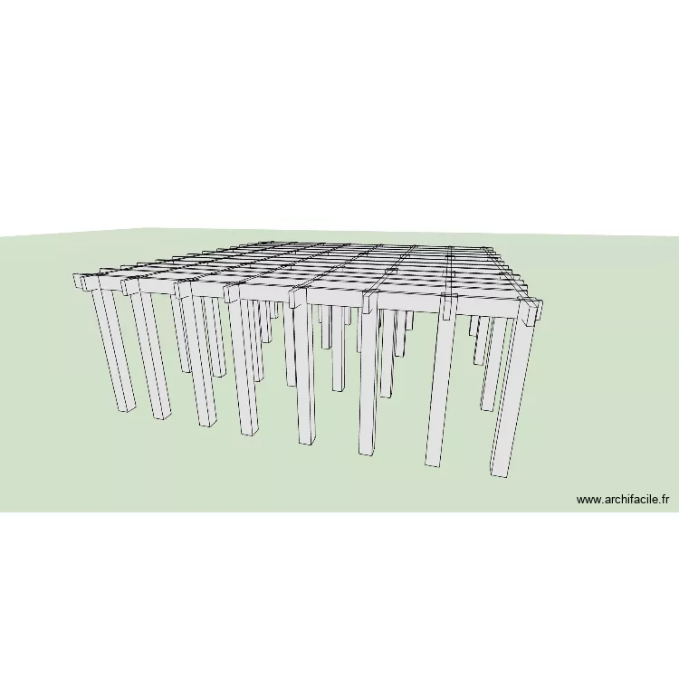Sous bassement nouveau plan. Plan de 