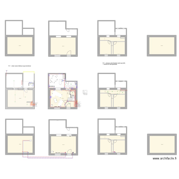 Cocon RDC. Plan de 11 pièces et 397 m2