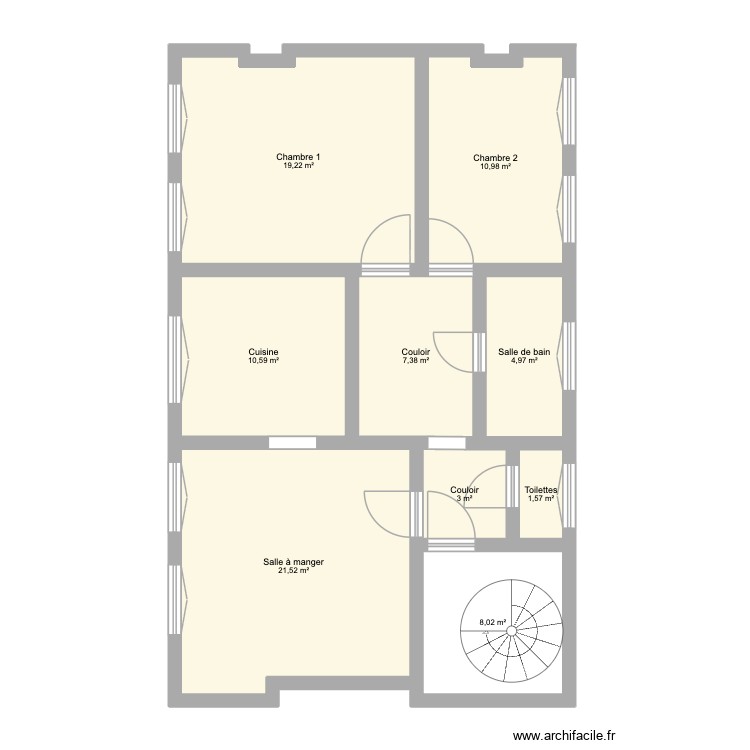 sondart. Plan de 0 pièce et 0 m2