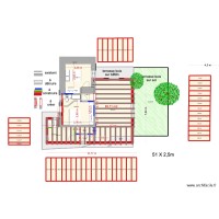 a casuccia 5ème structure bois 2 chambres