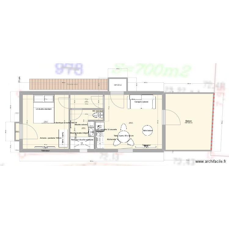 plan 08 07 . Plan de 0 pièce et 0 m2