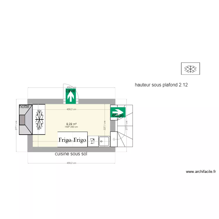 porte de paris. Plan de 