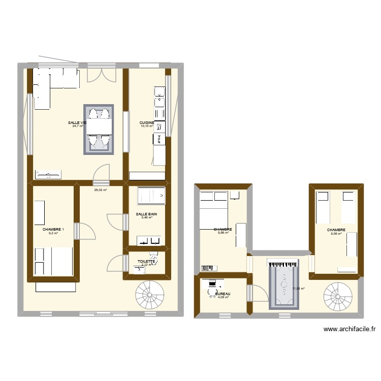 PLAN MAISON EN A. Plan de 0 pièce et 0 m2 PLAN MAISON EN A. Plan de 0 pièce et 0 m2
