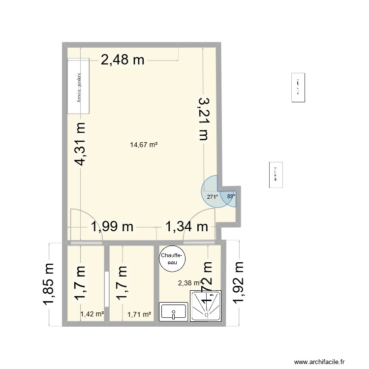 lolo. Plan de 0 pièce et 0 m2
