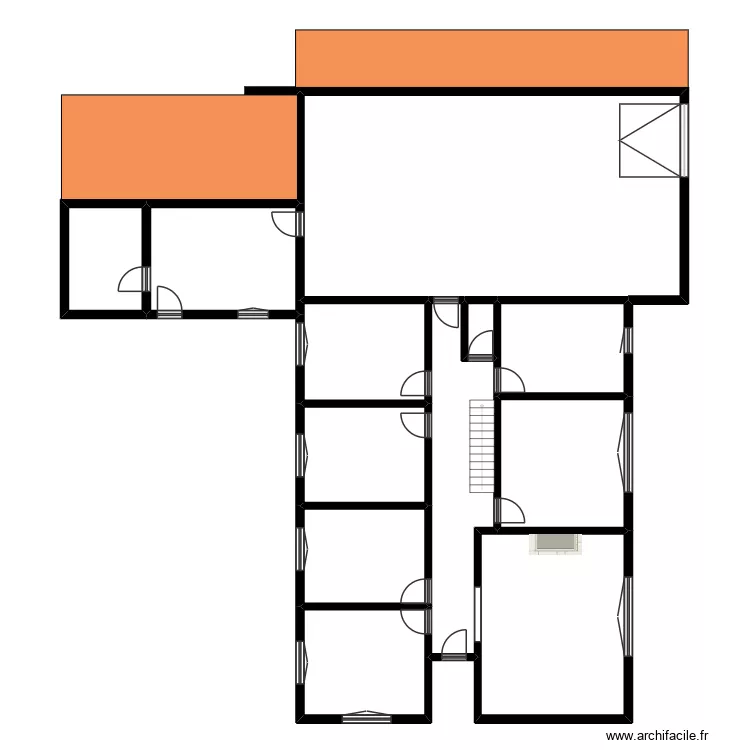 succession pasinetti. Plan de 14  et 384 m²
