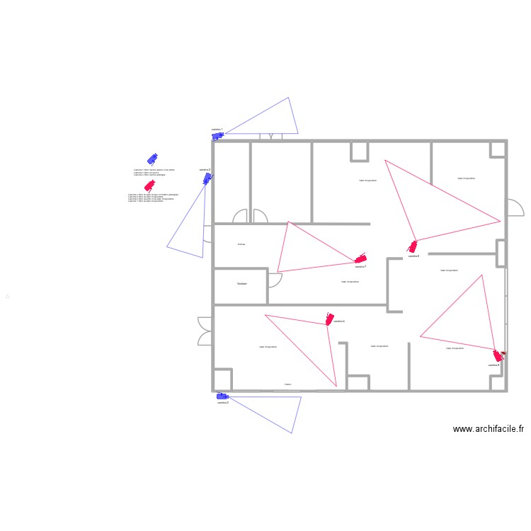 Cuisine Schmidt Hyeres. Plan de 9 pièces et 2293 m2