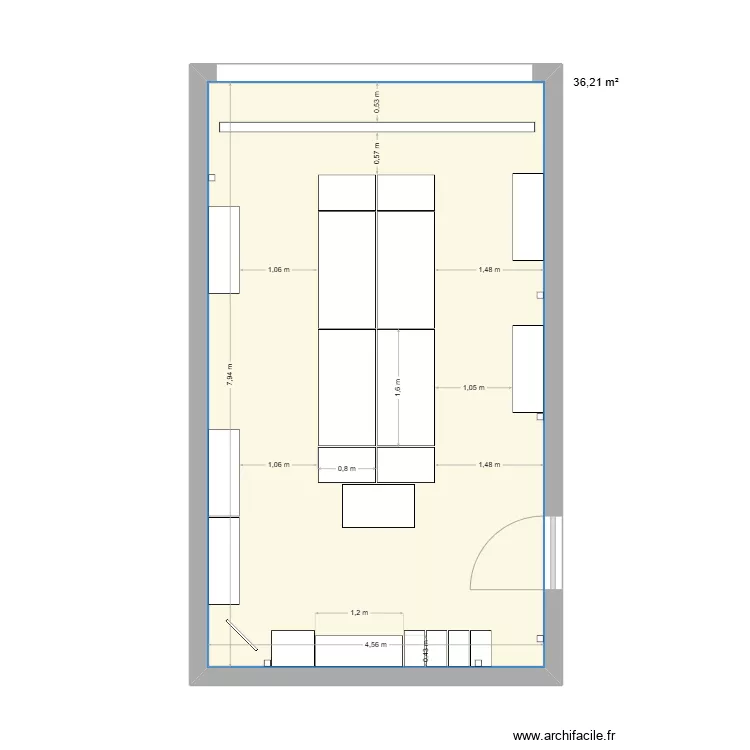 rdc. Plan de rdc. Plan de