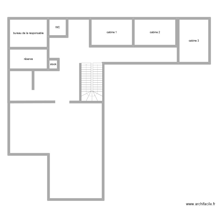 Une heure pour soi. Plan de 7 pièces et 75 m2