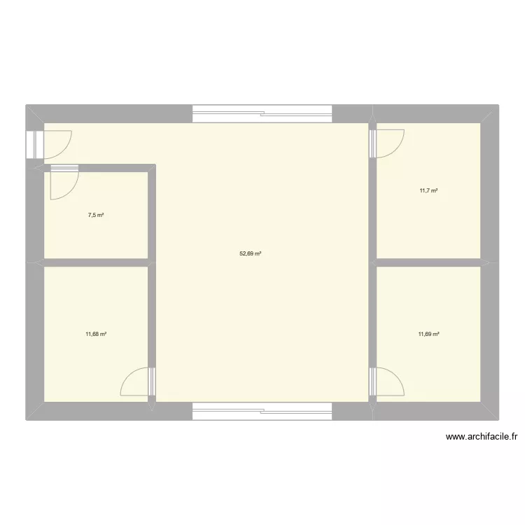 Edificio Autoconstruida 100M² STEP 2. Plan de Edificio Autoconstruida 100M² STEP 2. Plan de