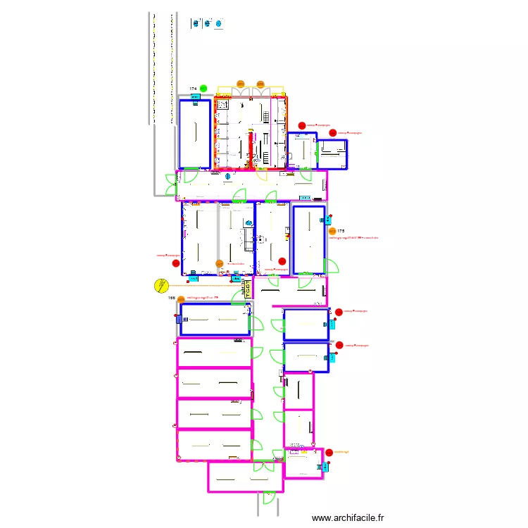 lycee monteil. Plan de 