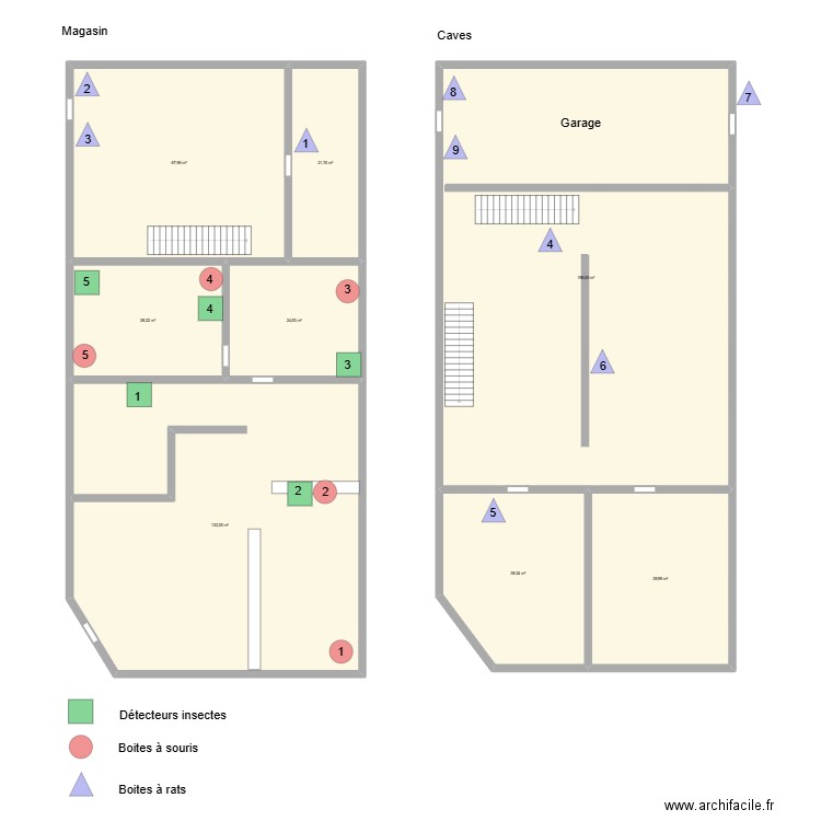 BOULANGERIE ROBAUX NAMUR. Plan de 8 pièces et 553 m2