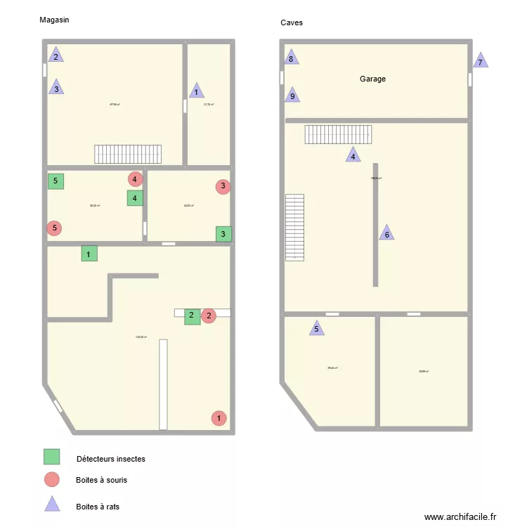 BOULANGERIE ROBAUX NAMUR. Plan de 