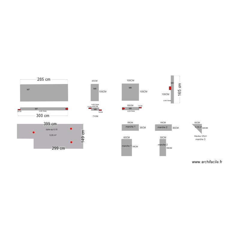 piscine. Plan de 0 pièce et 0 m2