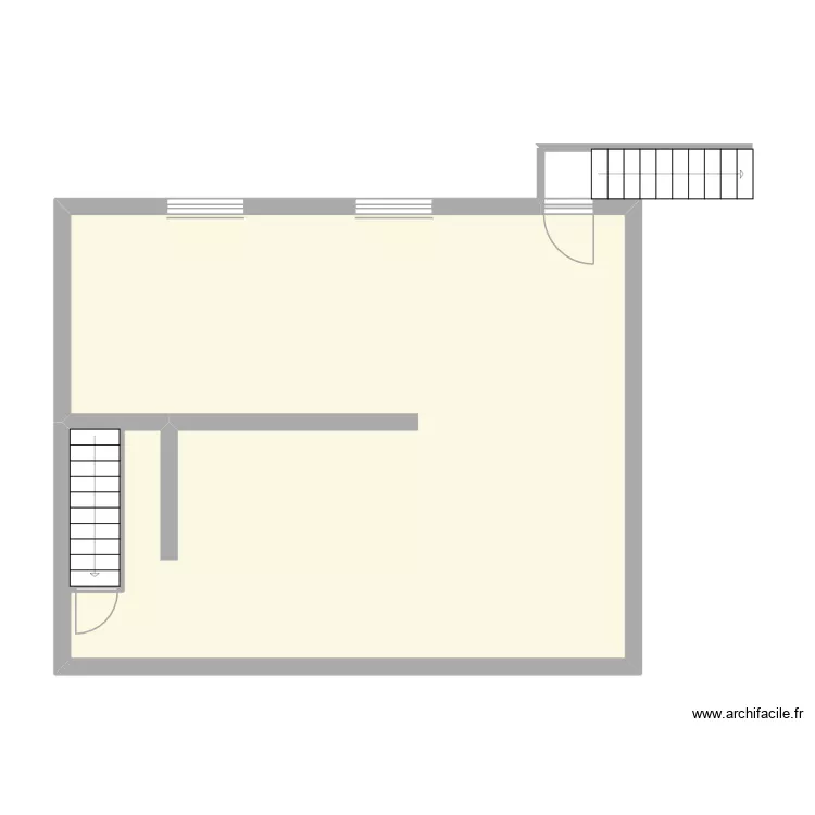 cave op 07/07/26. Plan de 2  et 62 m²