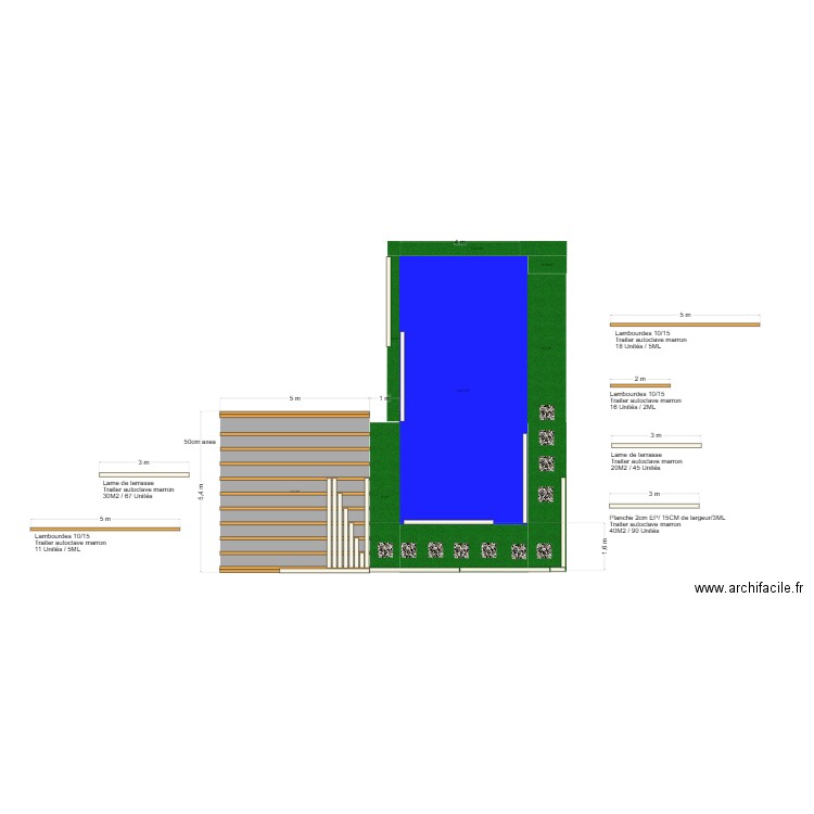 TERRASSE 2. Plan de 0 pièce et 0 m2