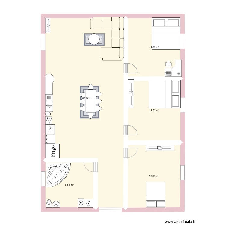 plan. Plan de 0 pièce et 0 m2 plan. Plan de 0 pièce et 0 m2