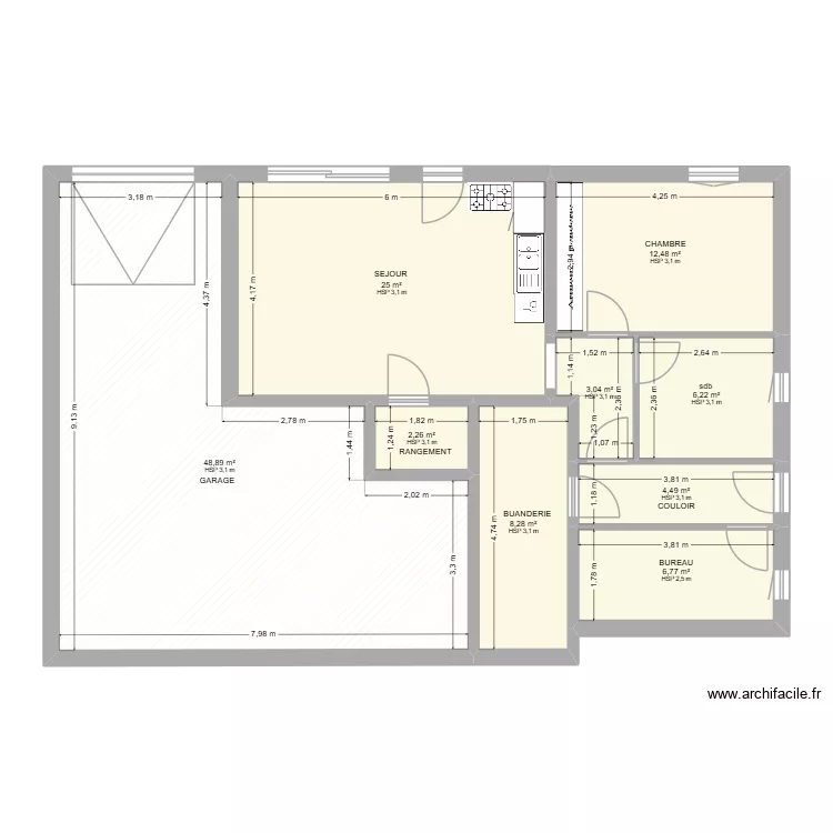 HARTMANN PB. Plan de 9 et 117 m² HARTMANN PB. Plan de 9 et 117 m²