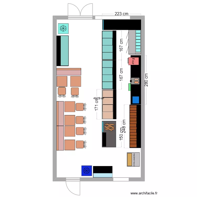 zimmernnann. Plan de 1 et 43 m² zimmernnann. Plan de 1 et 43 m²
