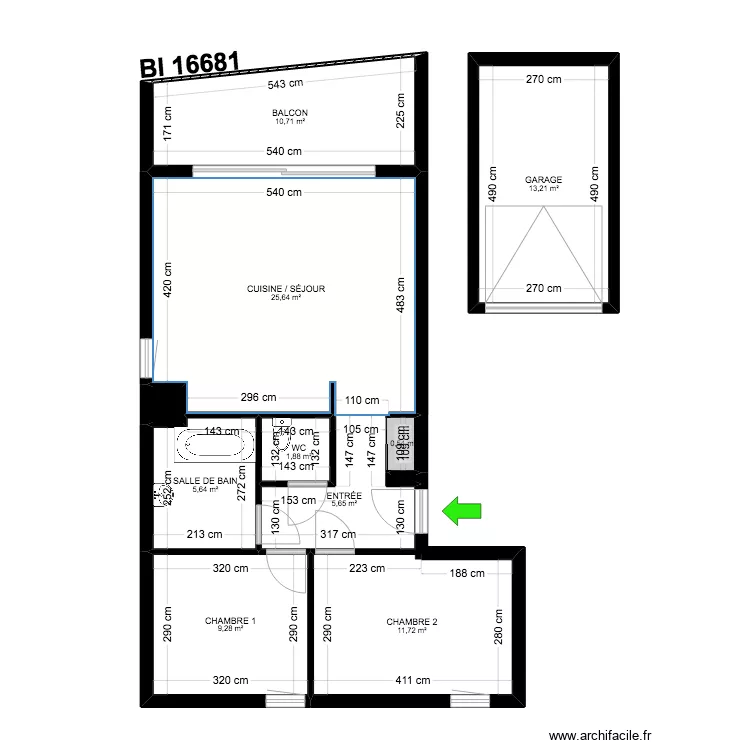 BI 16681. Plan de BI 16681. Plan de