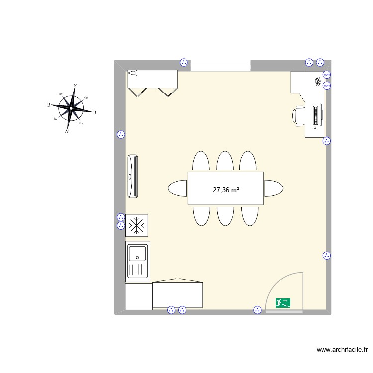 SALLE ATELIER. Plan de 0 pièce et 0 m2