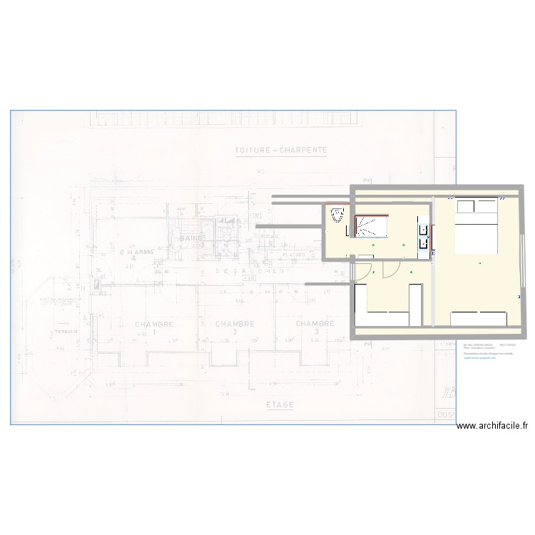 GISTELINCK Plan situation projetée 091123 2. Plan de 2 pièces et 214 m2