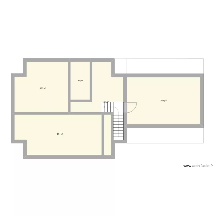FG-66B. Plan de 5 Pièces et 78 m² FG-66B. Plan de 5 Pièces et 78 m²