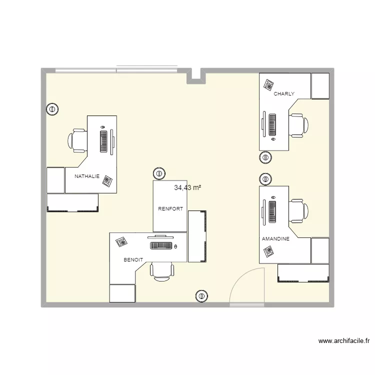 Plan bureau exploitant v.3. Plan de 