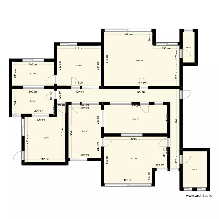 Plan 6ème palier Gauche. Plan de Plan 6ème palier Gauche. Plan de