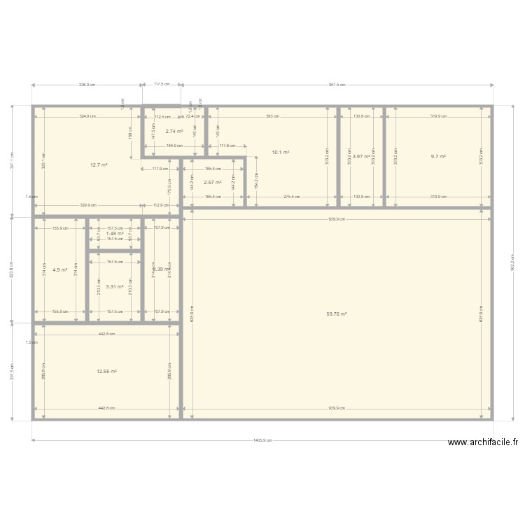 NORAIE FOLLE. Plan de 0 pièce et 0 m2