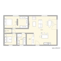 1 plan maison sarah. présentation