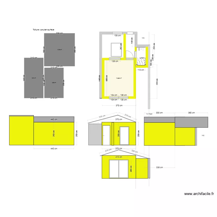 Projet Forest 2 versants. Plan de 
