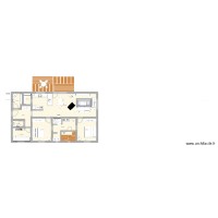 Bungalow 100 m2 - Ost-Eingang