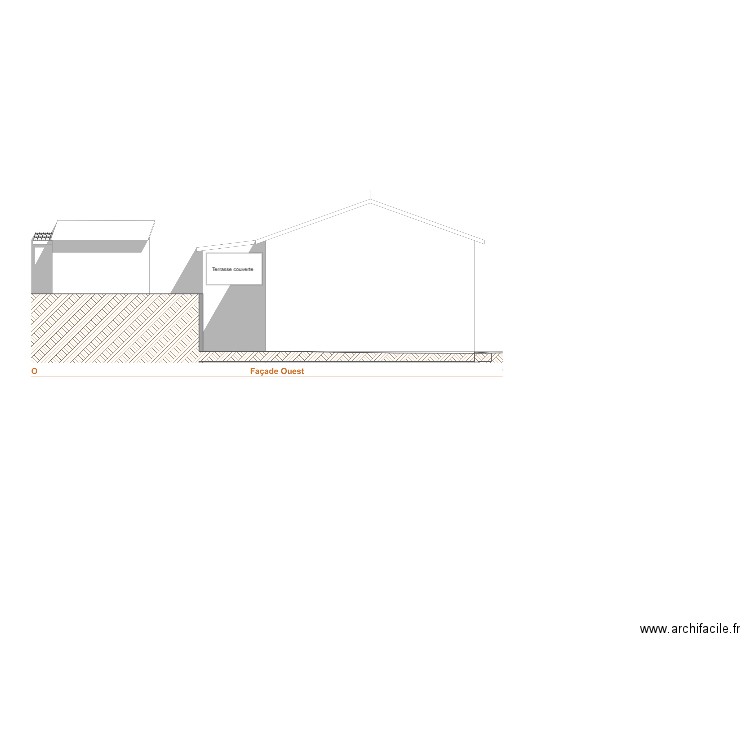Facade Ouest V 6. Plan de 0 pièce et 0 m2