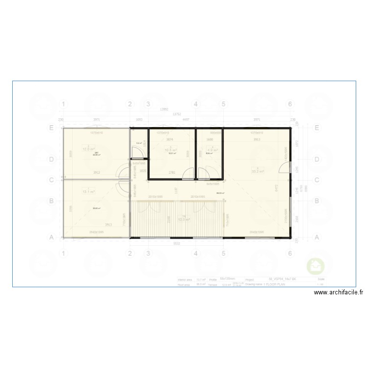 projet1. Plan de 0 pièce et 0 m2