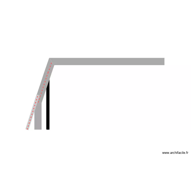 baie vitree cabourg. Plan de 