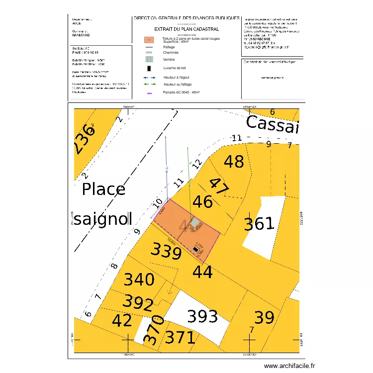 dp02 VAITILINGOM. Plan de 