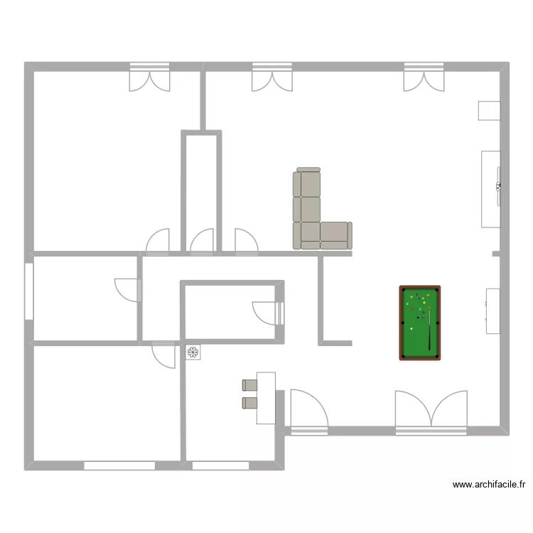 Saintry V3. Plan de 4 et 212 m² Saintry V3. Plan de 4 et 212 m²