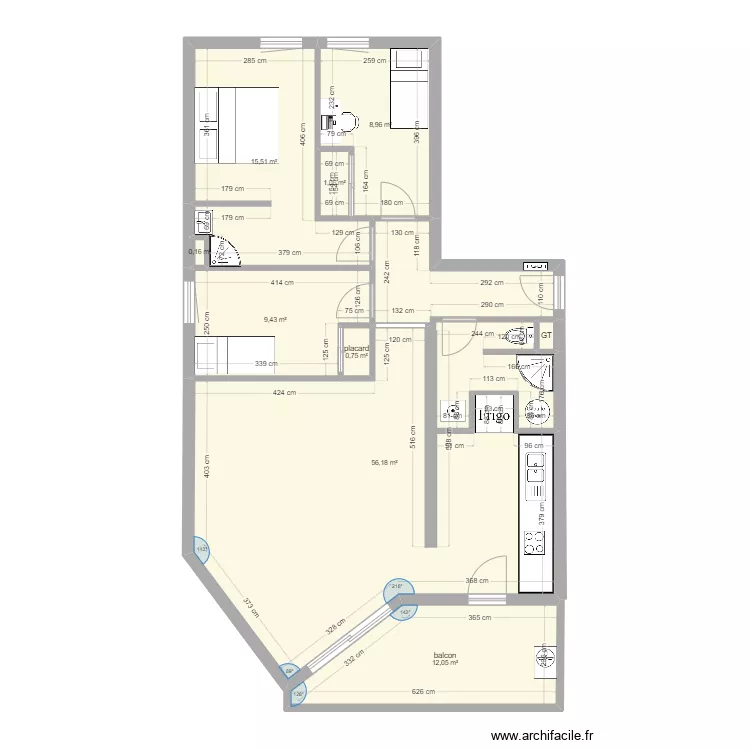 appartement davidou et amelie modifié 2. Plan de appartement davidou et amelie modifié 2. Plan de