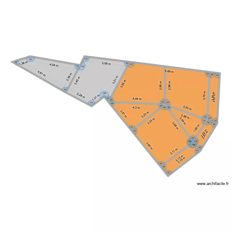 TOITURE APRES. Plan de 9 et 69 m² TOITURE APRES. Plan de 9 et 69 m²